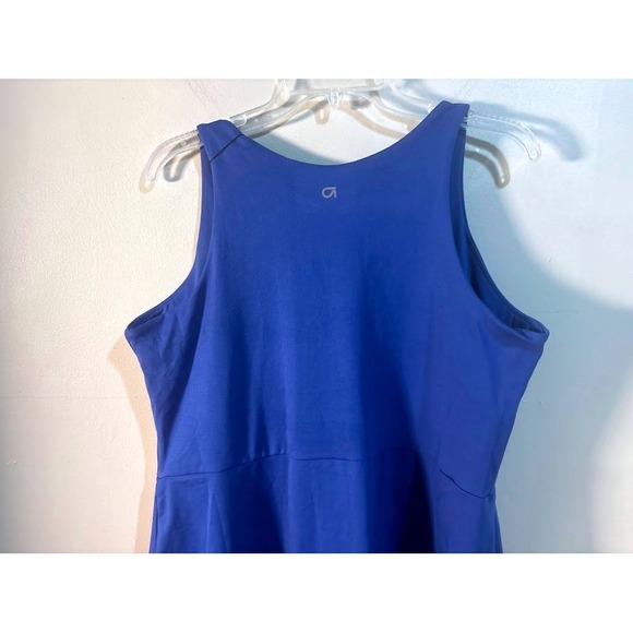 GapFit‎ Blue Active Tank Dress Size XL V-Neck Sleeveless Casual Athleisure NWT - Picture 6 of 9
